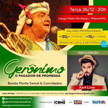 Show em Salvador 26 de dezembro 2017